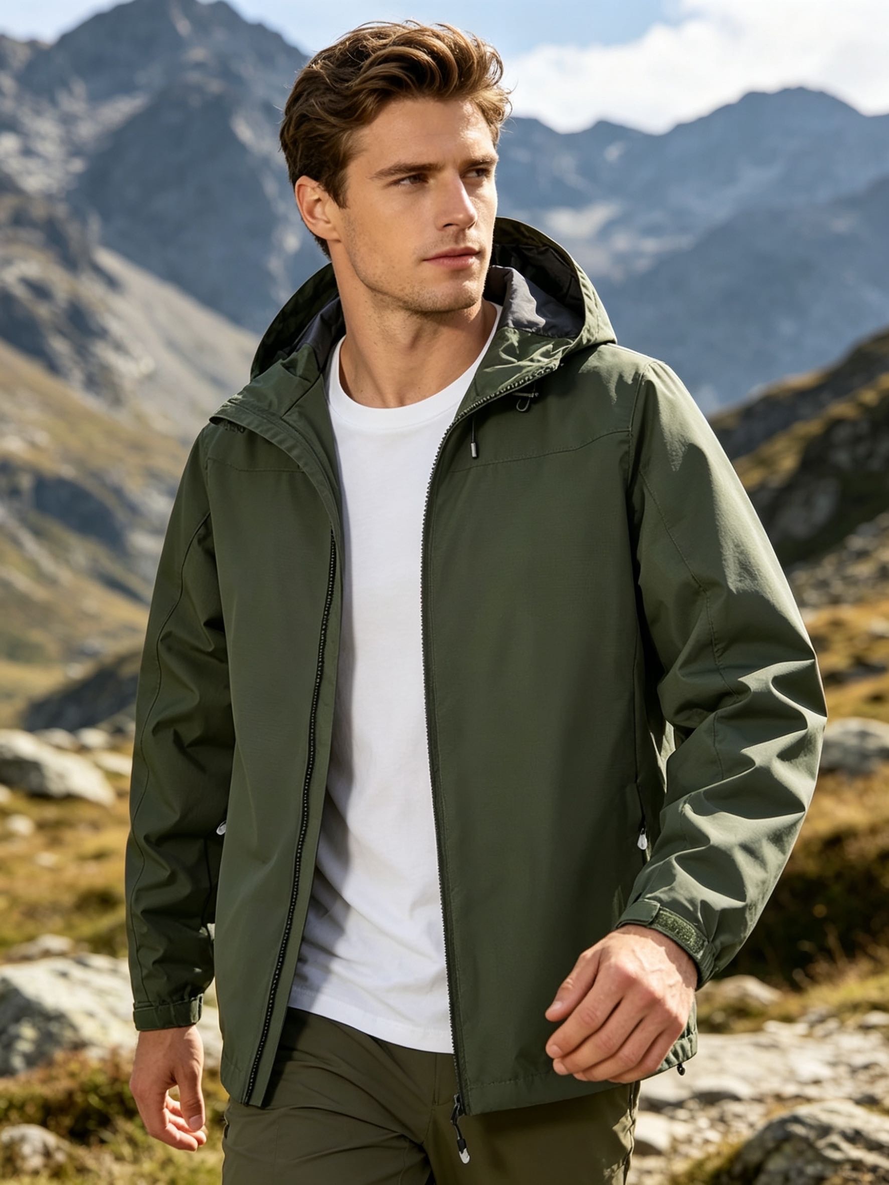 Outdoor Sport Climbing Gear - Herren-Sportjacken für Herbst/Winter 2026, Kletterausrüstung, Fahrradbekleidung,