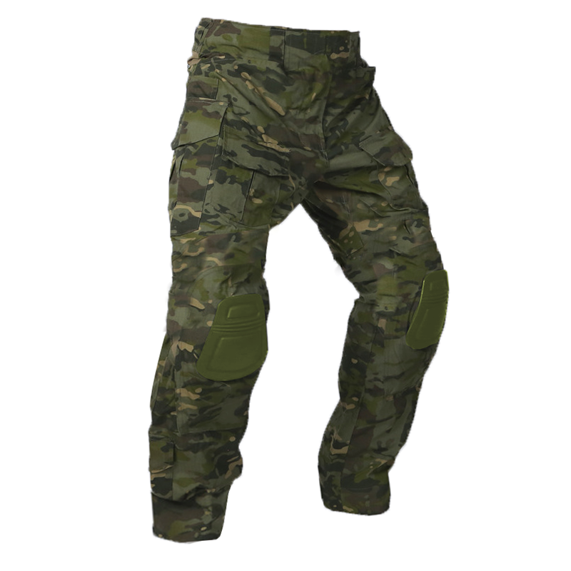 Outdoor Sport Climbing Gear - Kampfhose + Pads, elastische Sporthose, taktische