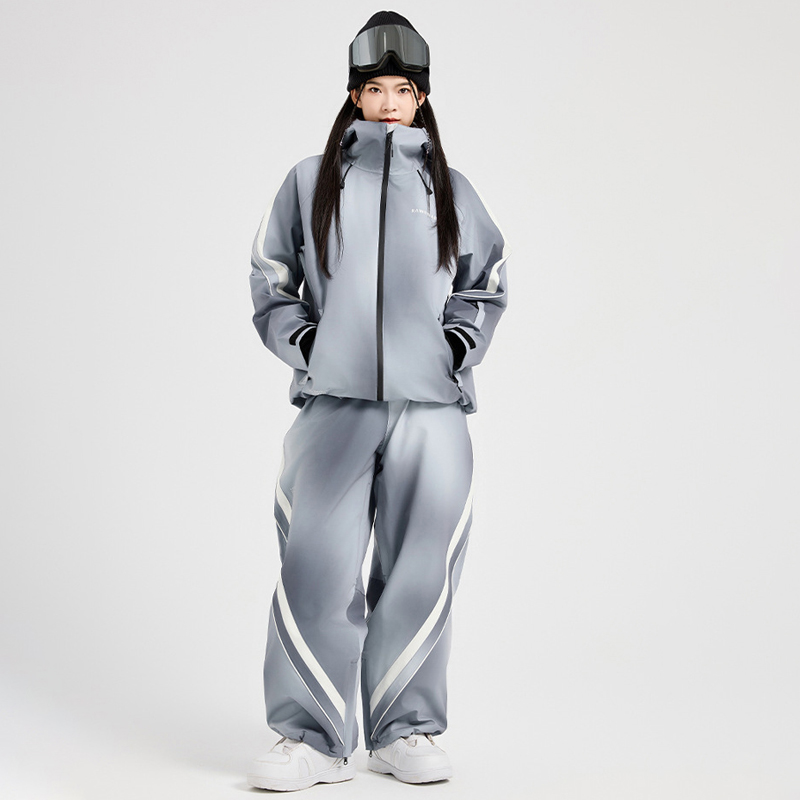 Outdoor Sport Jacket Women'S - Winter Wasserdichte Kapuzenjacke Hosen Frauen Schneeanzüge