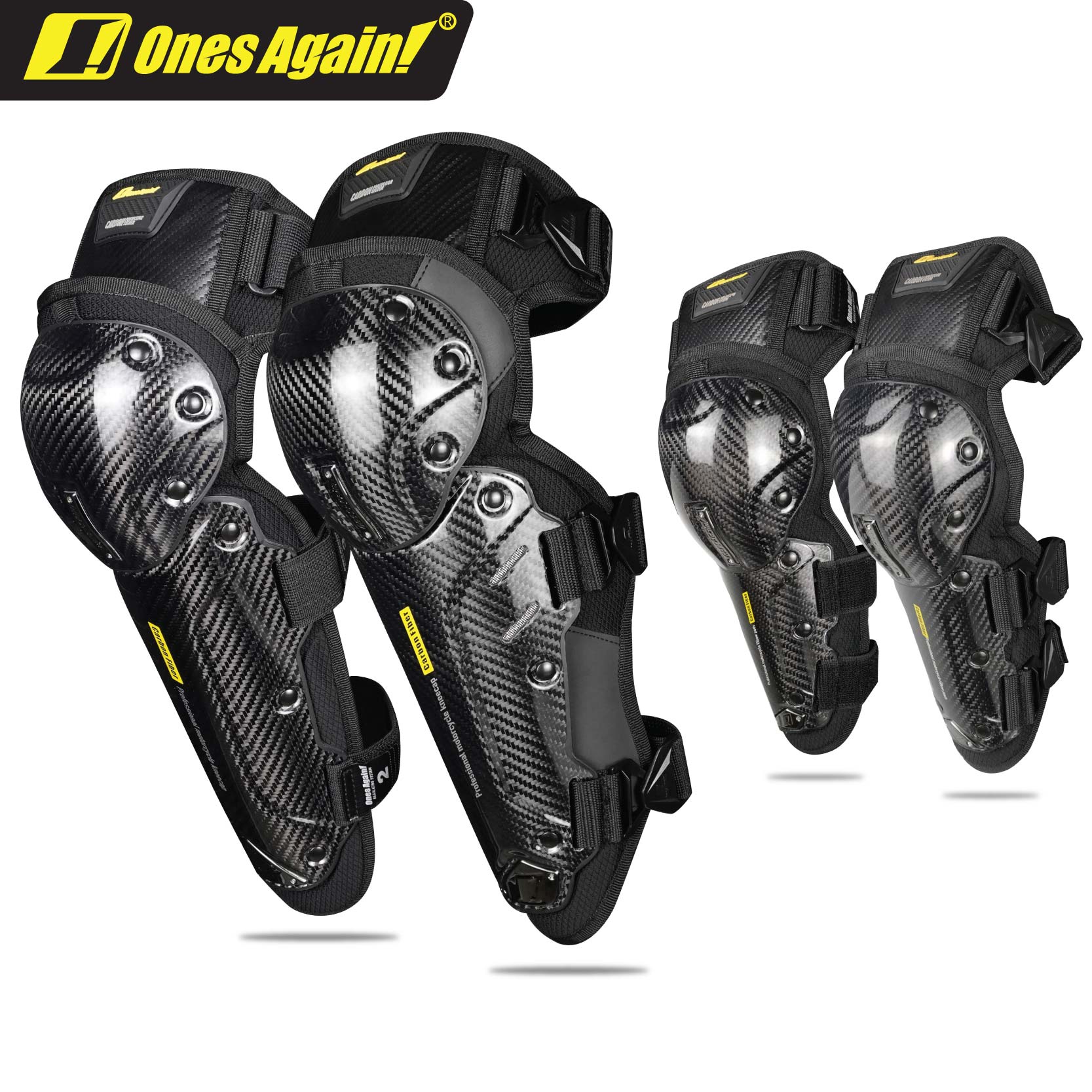 Mtb Elbow Pad - Diejenigen wieder! Carbon fiber motorrad Knie