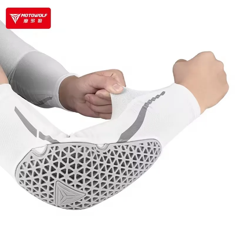 Mtb Elbow Pad - Motorrad-Ellbogenschützer Sommer Atmungsaktiver Elastischer Motocross-Ellbogenschutz MTB