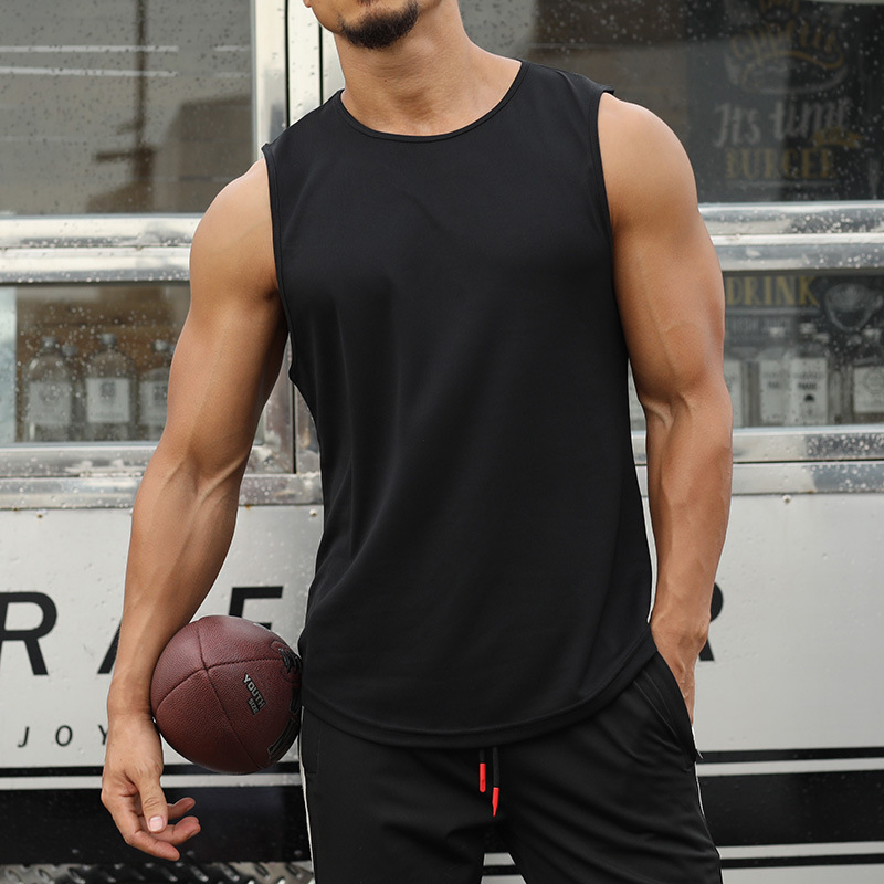 Trail Running Vest - Herren Gym Tank Top Fitness Ärmelloses