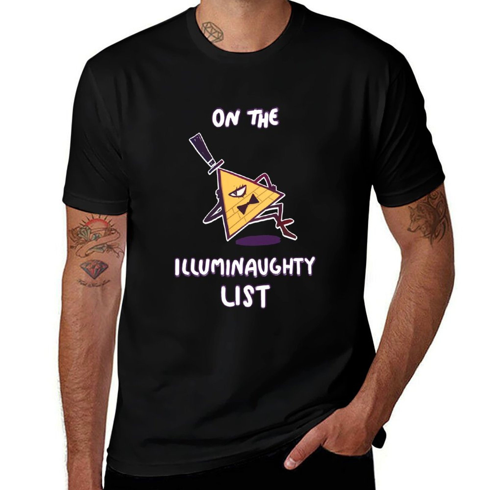 Outdoor Sports List - Illuminaughty List T-Shirt, leichtes T-Shirt für