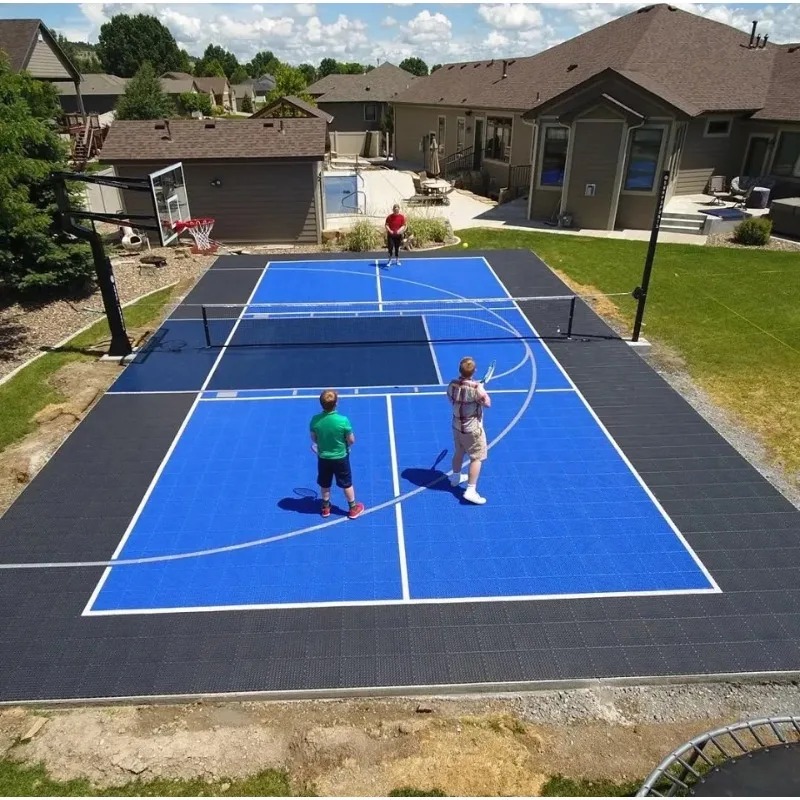 Outdoor Sport Floor Tiles - Lange Garantie pp Pickle ball Court