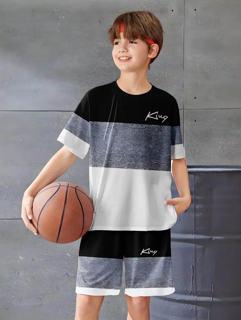 Jungen-Set, klassisches Druckm – Outdoor Sports List Bewertung und Preis
