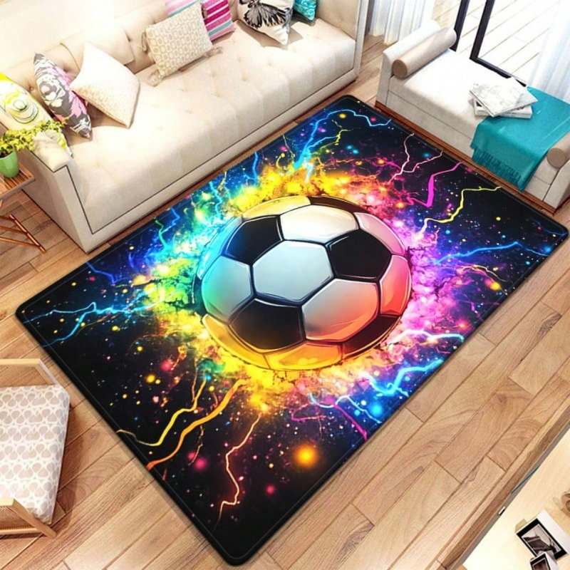 Bunter Graffiti-Splash Fußball – Outdoor Sport Background Bewertung und Preis