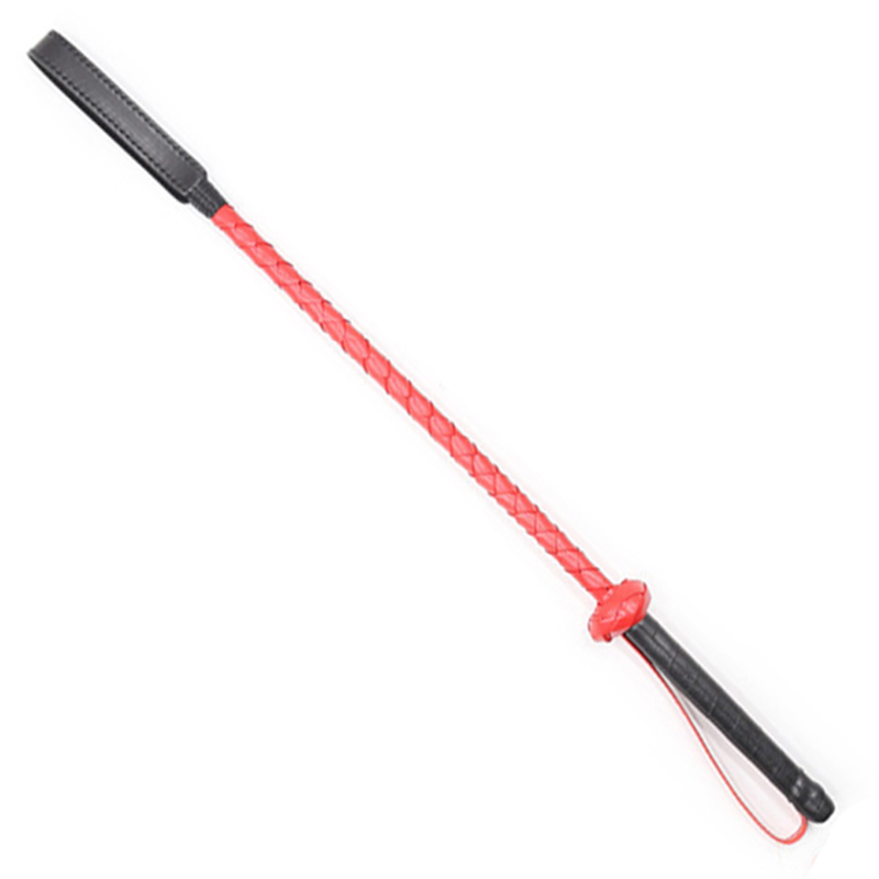 56cm rotes und schwarzes Leder – Riding Crop Dressage Bewertung und Preis