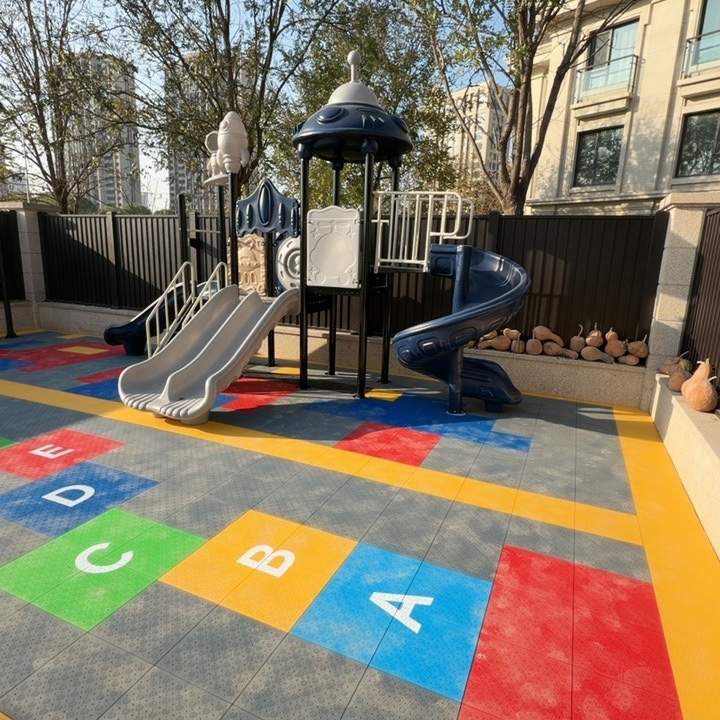 Professionelle Ineinandergreif – Outdoor Sport Floor Tiles Bewertung und Preis