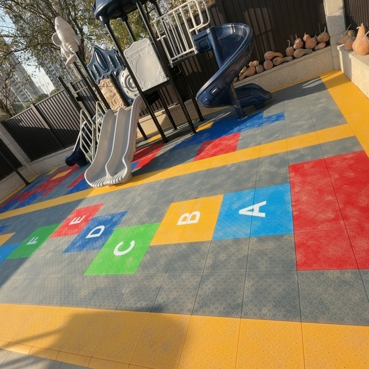 Professionelle Ineinandergreif – Outdoor Sport Floor Tiles Bewertung und Preis