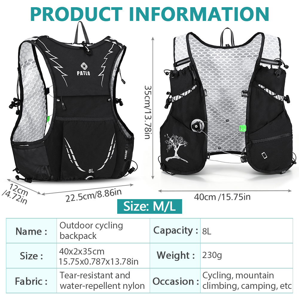 NEWBOLER 8L Outdoor Trail Runn – Trail Running Vest Bewertung und Preis
